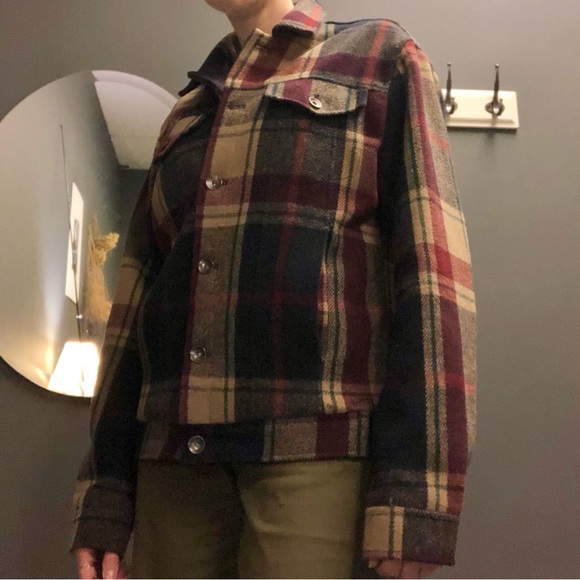 ZARA PLAID JACKET - Picture 10 of 12